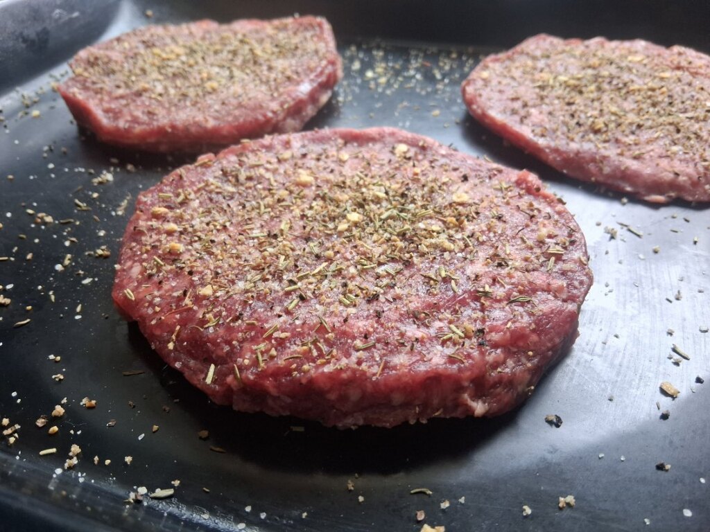 Grass finished 1/3 lb Ground Beef Patties